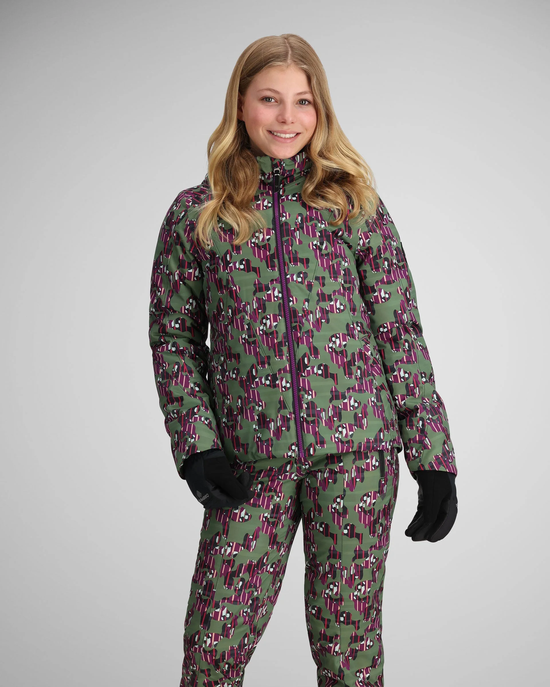 Rylee Print Jacket - Image 68